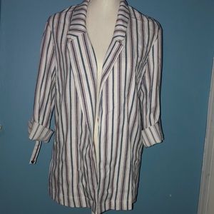 Striped blazer